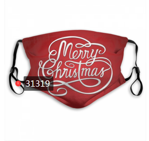 2020 Merry Christmas Dust mask with filter 104